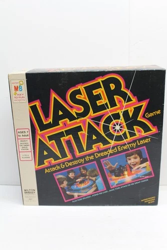 Vintage 1978 Laser Attack Game MB 4841  Milton Bradley -Complete