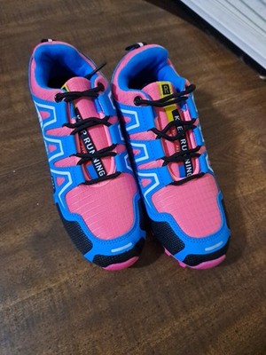 Pink & Blue Speed 3 Keep Running Yueyu Paoxie Size 38 Womens Brand New fast ship