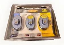 Master Lock 90TRISPT Gun Trigger Lock with Key, Pack 3 of Keyed-Alike