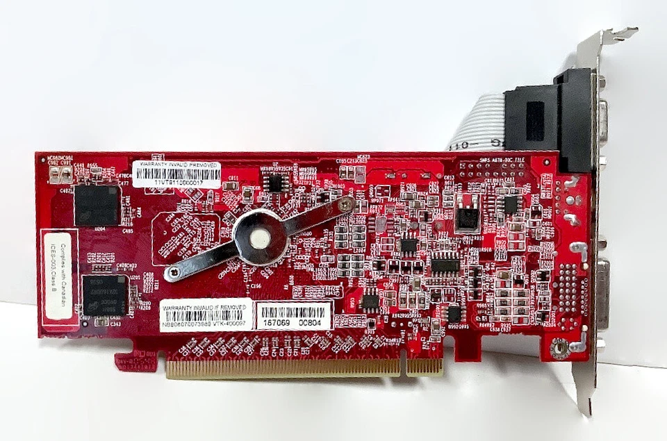 VisionTek 400097 ATI Radeon X1300 PCIe 256MB DDR2 VGA Video Graphics Card - Image 2 of 4
