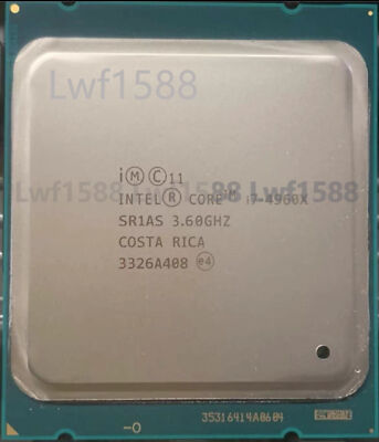 Intel Core i7-4960X LGA 2011 Extreme 3.6GHz six-core 130W CPU processor
