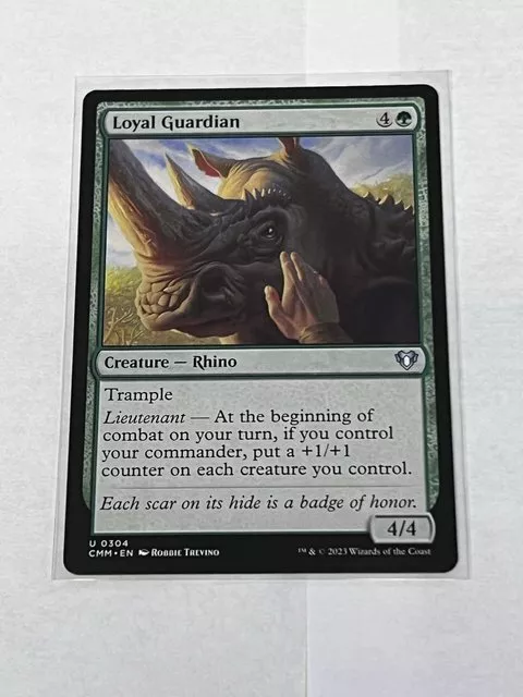 Loyal Guardian Commander Masters #304 MTG