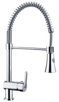 Gela Single-lever Sink Tap With Spring And Sprinkler Chrome Gela Single-lever Sink Tap With Spring And Sprinkler Chrome