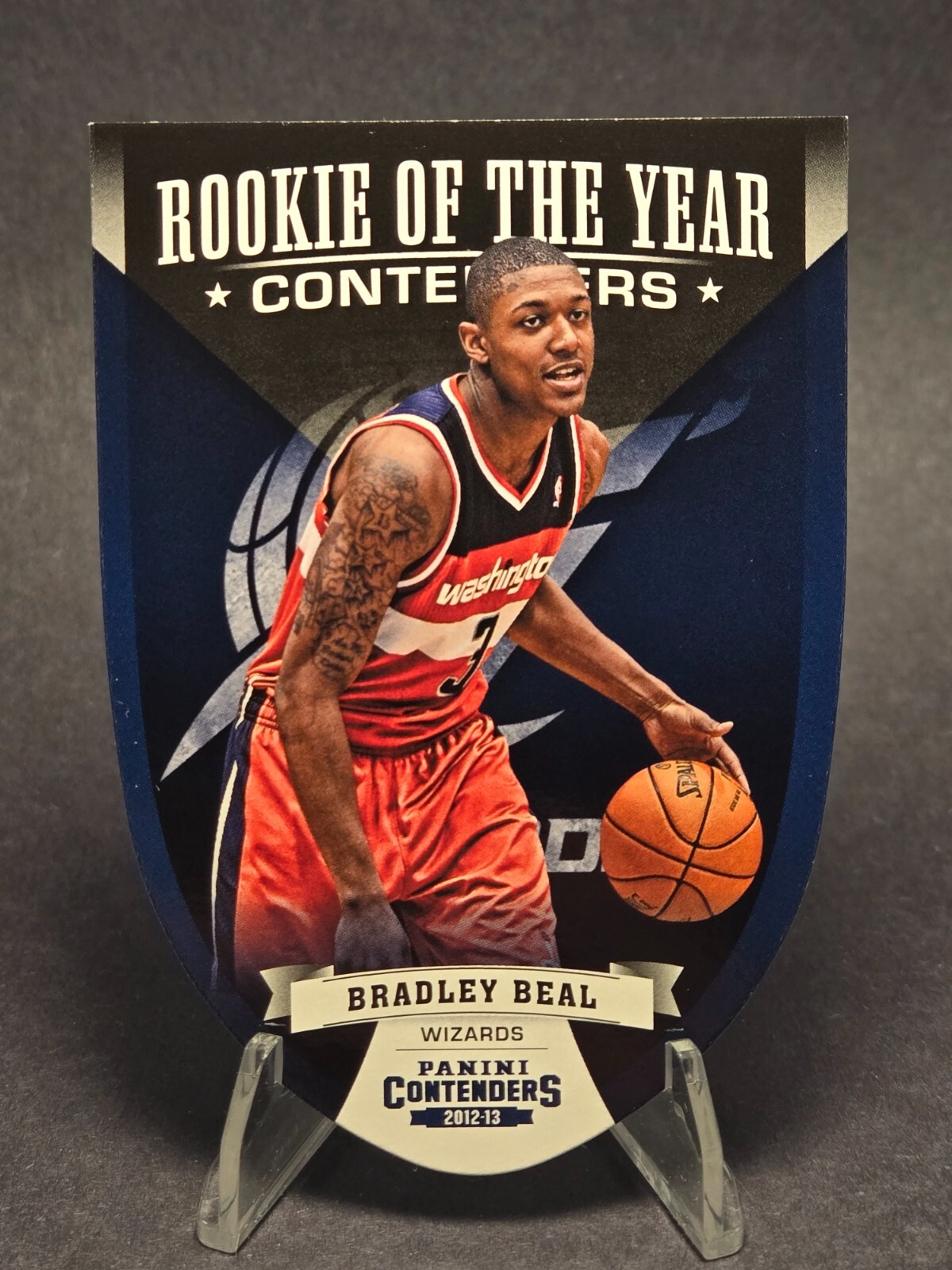 2012-13 Bradley Beal ROOKIE Panini Contenders Rookie of the Year Die Cut 4 RC