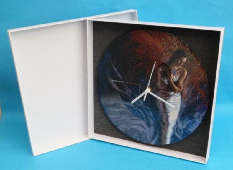 TEARS FOR FEARS CLOCK Upcycled Vinyl Record Picture Disc 12P180 Wall CLOCK 12" - Image 2 of 4