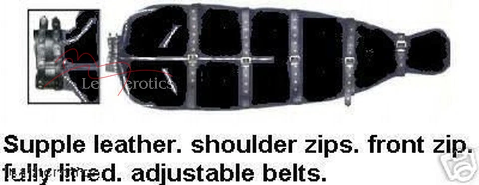 Carpeta corporal de cuero para saco de dormir Foto 2 de 2