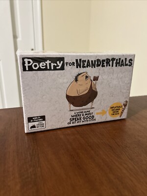Poetry For Neanderthals Word Game Exploding Kittens NEW
