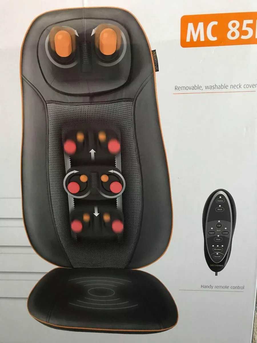MEDISANA SHIATSU MASSAGE SEAT CUSHION MC85L eBay