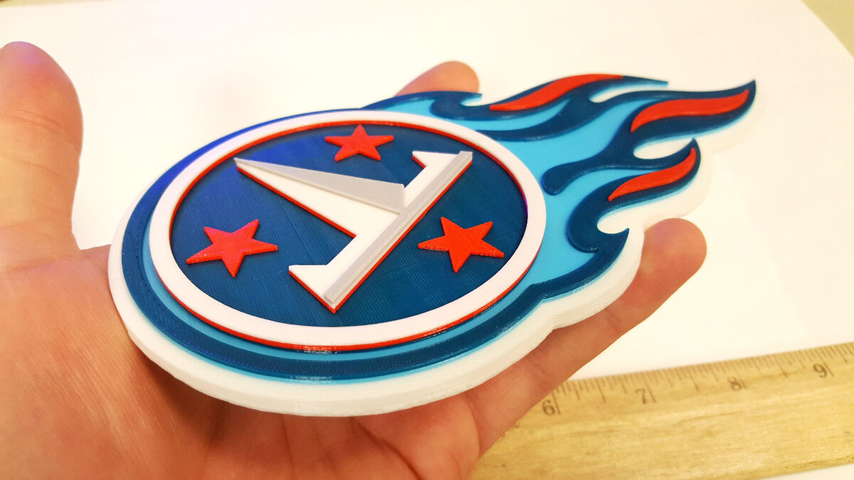 Tennessee Titans 3D Logo Ornament - Sports Unlimited