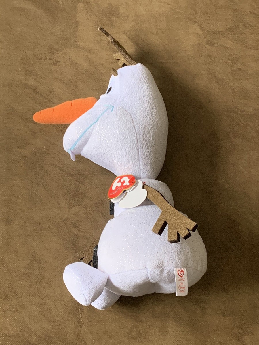 Peluche Disney TY Olaf 30 cm peluche sonore