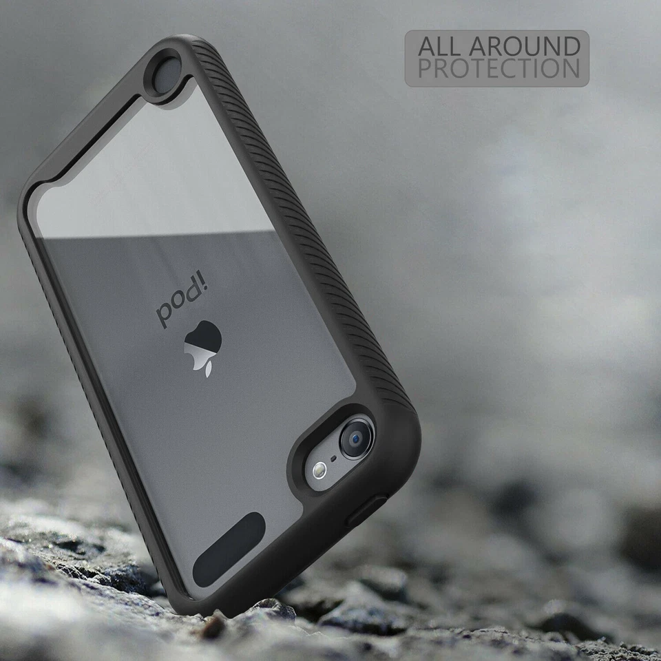 For iPod Touch 7th 6th 5th Gen Case Built-In Screen Protector Cover Slim Thin  - Image 3 of 4