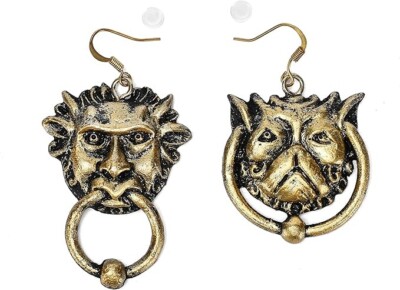 Türklopfer Ohrringe - Labyrinth - Handarbeit Resin Schmuck für Fans
