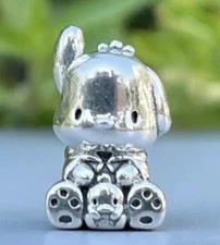 POCHACCO S925 STERLING SILVER EUROPEAN BRACELET CHARM BEAD & POUCH!