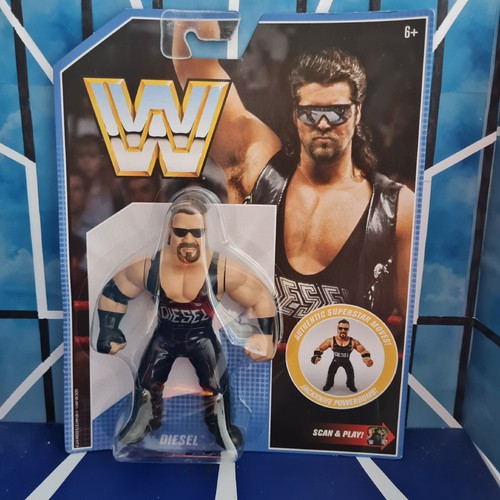 Diesel - Retro Series 10 - New WWE Mattel Wrestlin...