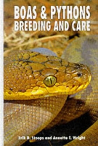 Boas and Pythons Breeding and Care by Wright, Annette T. Hardback Book The Cheap