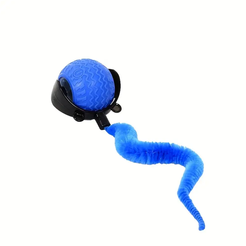 Interaktiver Katzenspielzeug Ball USB Wiederaufladbar mit Schwanz Smart Motion Haustierspielzeug Indoor - Bild 9 von 18