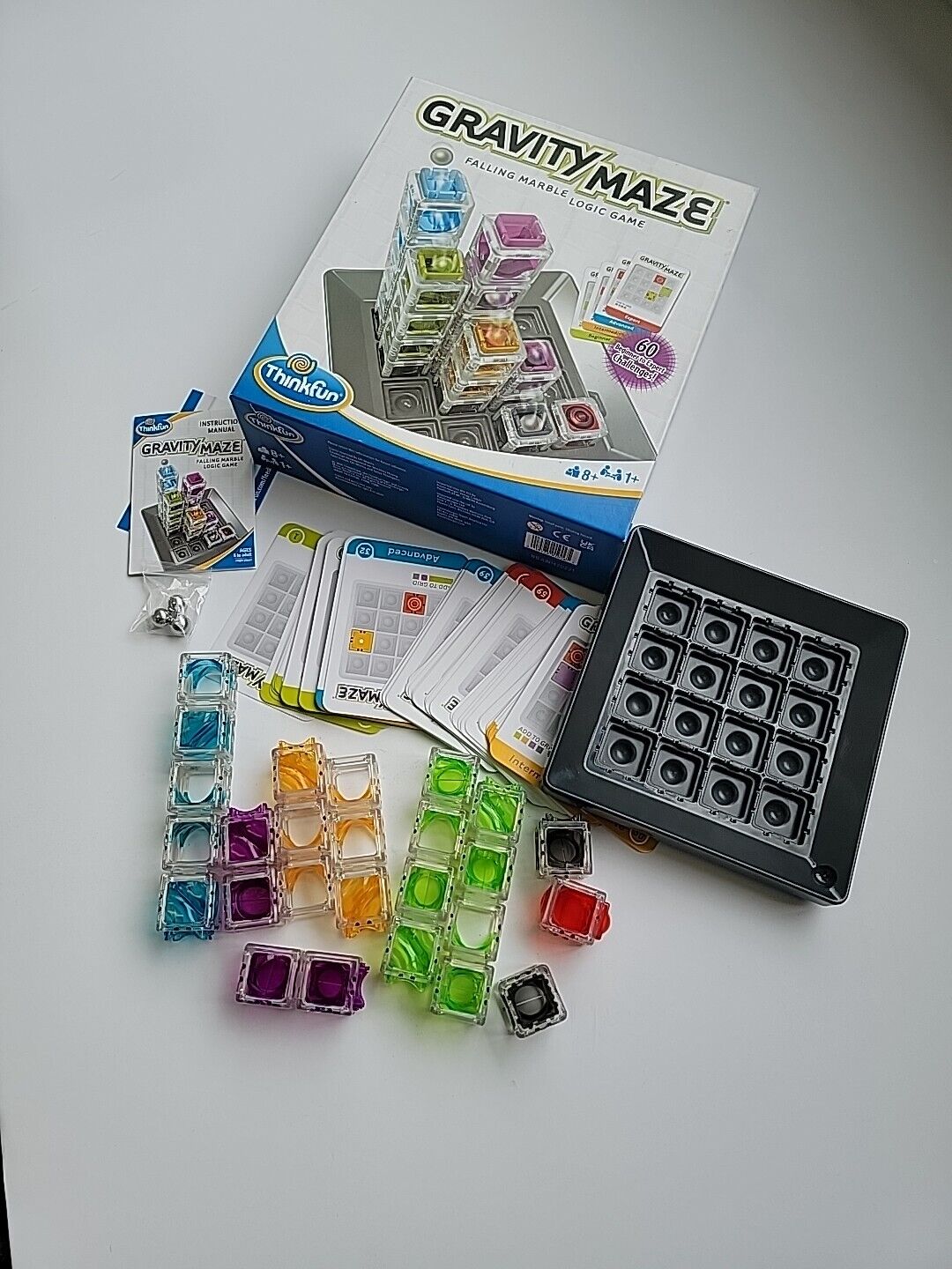 ThinkFun Gravity Maze Falling Marble Logic Game STEM Toy for Boys Girls Age 8+