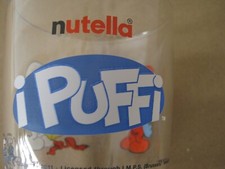 BICCHIERE NUTELLA FERRERO I PUFFI 2011
