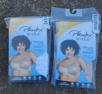 1 Playtex 4745 18 hour Ultimate Lift & Support Bra Choose size and Color NEW!!!