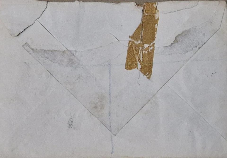 Sobre de sello registrado dirigido, matasellos 29 de abril de 1961 Foto 2 de 2