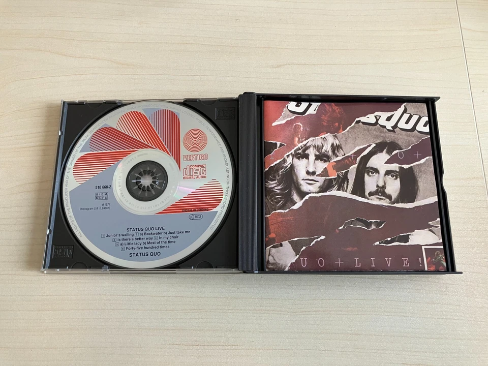 Status Quo _ Live _ 2 X CD Album BoxSet _ Vertigo UK NEAR MINT - Immagine 4 di 4