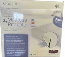Protector de colchón Serta iComfort Sleep System 2 en 1 tamaño king ¡Precio minorista de $109!