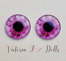 Blythe Doll Eyechips Pink Realistic Eye Chips 14mm Custom Furby Ooak Blythe Bjd
