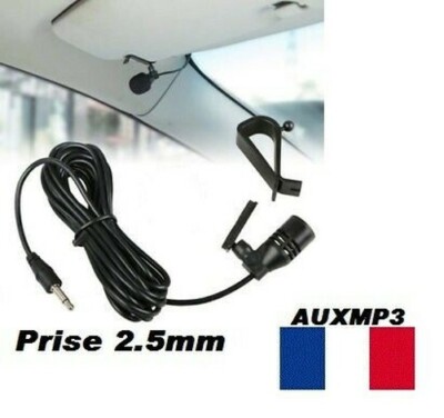 Micro Bluetooth Auto für Autoradio Und GPS Mit Stecker 2.5mm Mikrofon