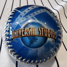 Universal Studios Embossed Star Silver Panel Souvenir Collectible Baseball Ball