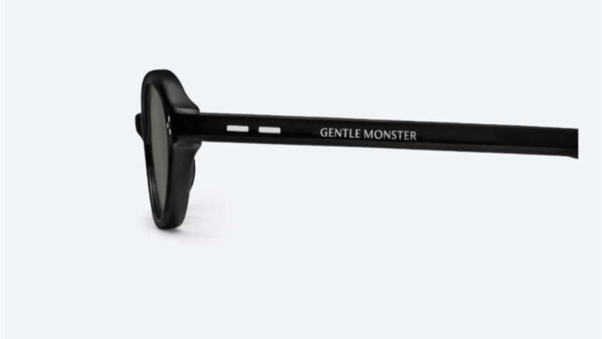 Gentle Monster La Cha 01 Sunglasses Black With Case New | eBay