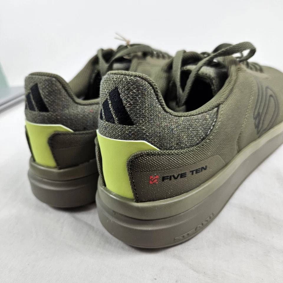 Adidas Five Ten 5.10 Sleuth DLX Lona Bicicleta de Montaña Zapatos para Hombres Talla 9 Oliva  Foto 4 de 4