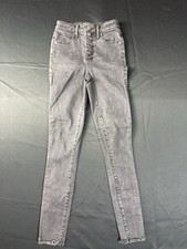 Abercrombie  Fitch The Super Skinny Ankle High Rise Jean Size 24/00