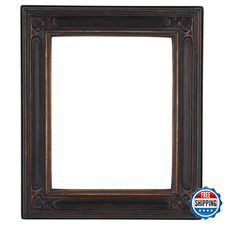Creative Mark Museum Collection Gothic Ornate Picture Frame - 8X10 Black Gold