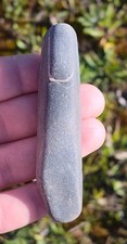 Indian Artifacts 3" Bannerstone Boatstone Atlatl Weight With Eye California
