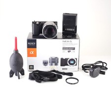 Sony NEX 5 Camera & E 18-55mm OSS Lens Kit Boxed Refurbished +12Month Guarantee.