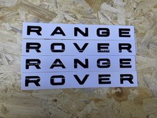 2 X Scritte Range Rover Colore