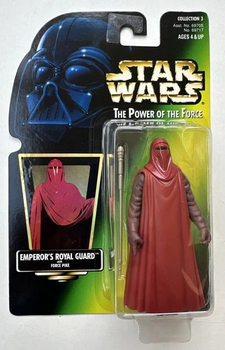 NEW STAR WARS THE POWER OF THE FORCE ROYAL GUARD With Force Pike Kenner