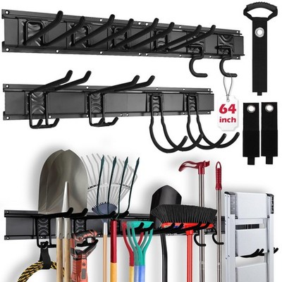 SEDY 64'' Heavy Duty Garage Storage Tool Organizer Wall Mount - Tool Rack with...
