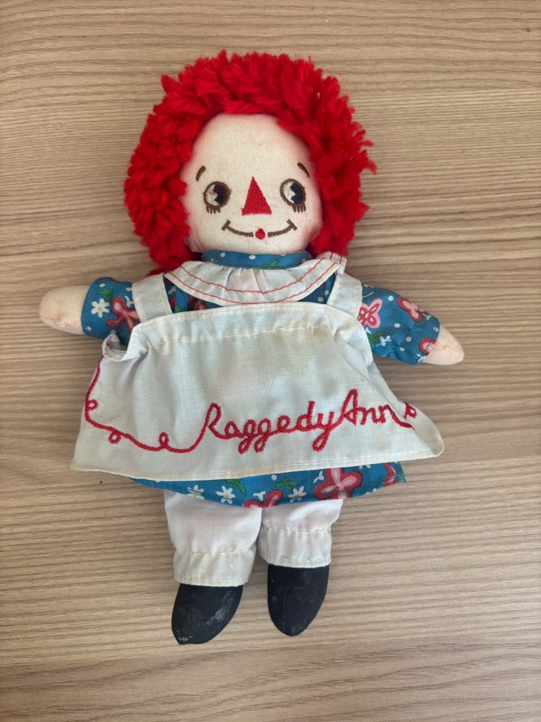 Vintage Raggedy Ann Doll 10 inches