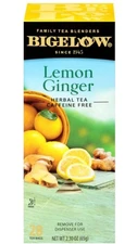Bigelow Lemon Ginger Herbal Tea 28 Bags