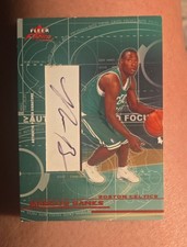 2003-04 Fleer Focus - Auto Focus Autographs Marcus Banks #AF/MB2 /100 (AU, RC)