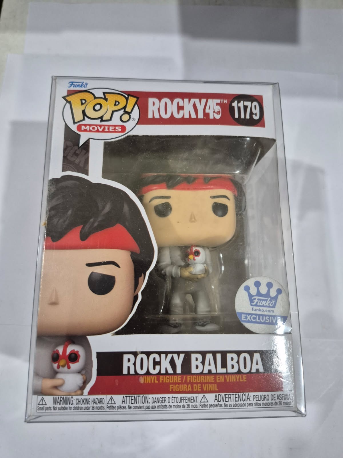 Funko Pop! Vinilo: Rocky - Rocky Balboa - Funko Exclusivo #1179