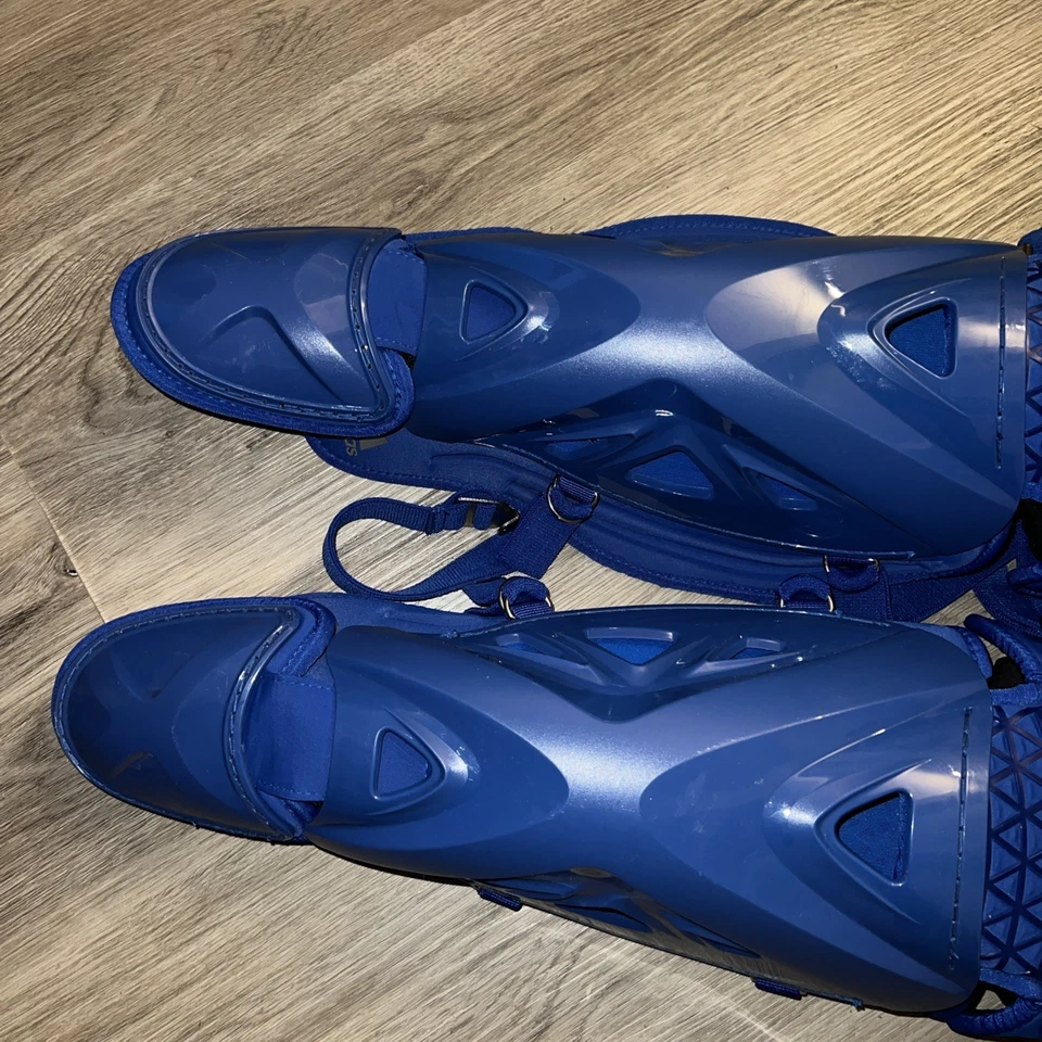 PROTECTORES DE PIERNAS ADIDAS PRO SERIES 2.0 BÉISBOL/SOFTBOL RECEPTOR 15.5 Azul Real Foto 3 de 4