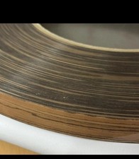 WORKTOP EDGING STRIP PVC 23MM WIDTH 1.MM THICKNESS 100M LENGTH UNGLUED FREE P&P