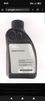 BMW G2 Hypoid Gear Oil