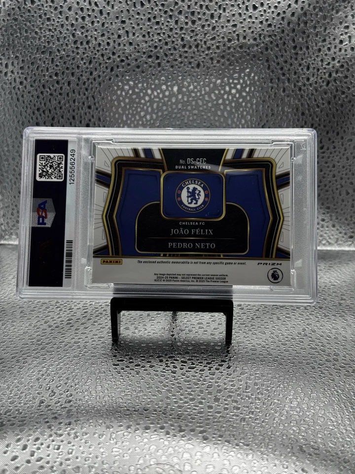 2024-25 Panini Select Premier League Joao Felix/ Pedro Neto Dual Patch Chelsea - Image 2 of 2