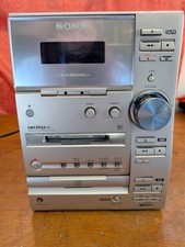Sony Mini Disc Tape Cassette Radio CD Play Model HCD- CP33 No Speakers faulty