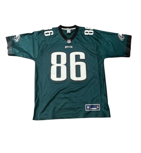 Camiseta deportiva para hombre Philadelphia Eagles Zach Ertz #86 verde NFL Pro Line talla grande