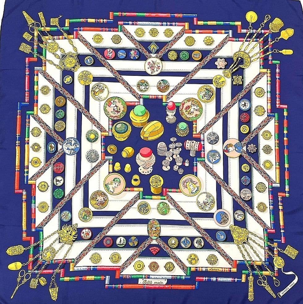 HERMES Scarf Carré 90 