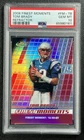 TOM BRADY PSA 10 2008 TOPPS FINEST #FM-TB POP 25 MOMENTS REFRACTOR PATRIOTS 0161